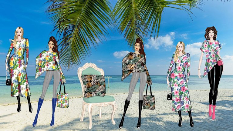 Celebrate With Teelie Turner’s New Tropical Clothing Collection
