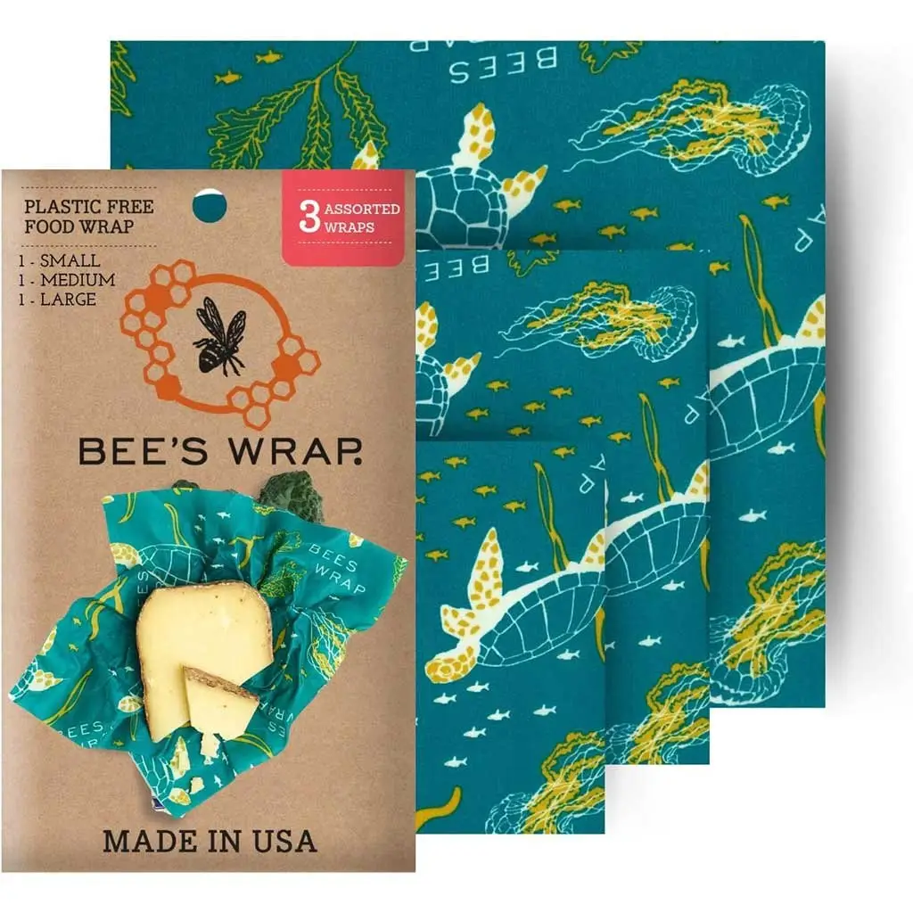 Bee's Wrap Reusable Beeswax Food Wraps