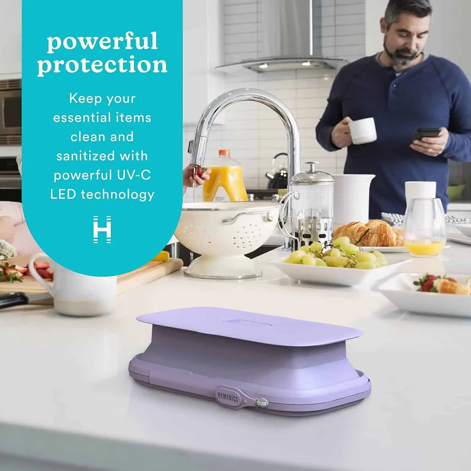 HoMedics UV Clean Portable Sanitizer