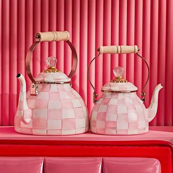 Rosy Check 2 Quart Tea Kettle2