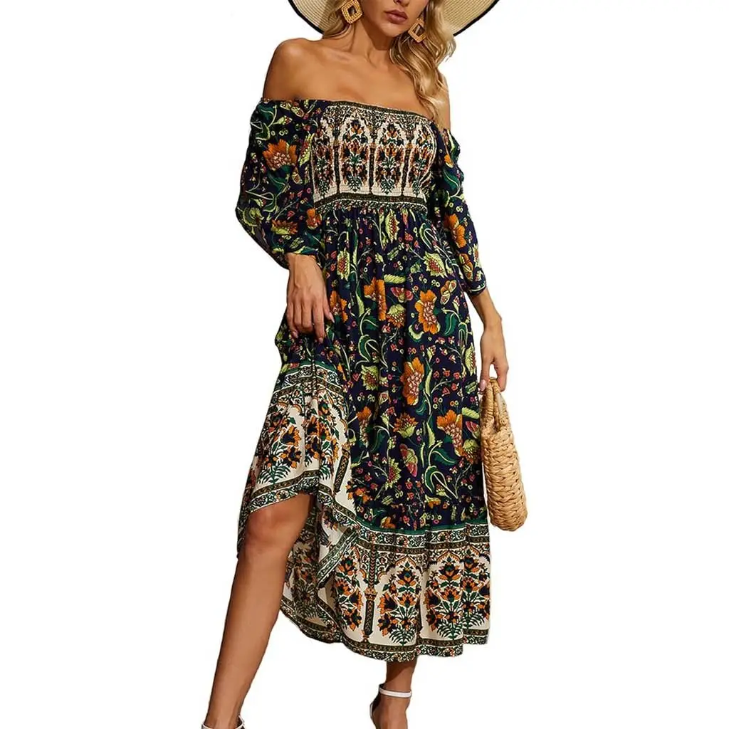 Colorful-Ruffled-Fiesta-Dress