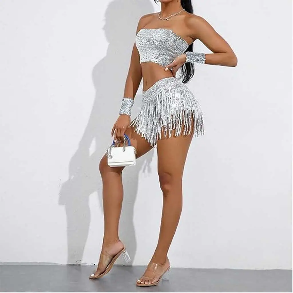 Women's-Latin-Dance-Skirt-with-Sequins