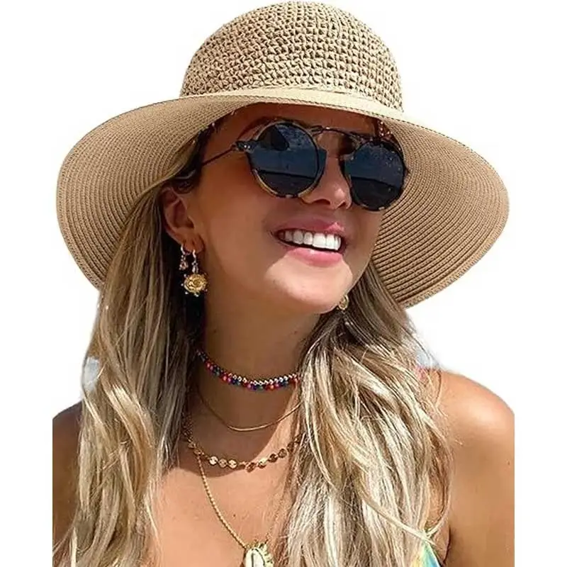 FURTALK-Women's-Beach-Sun-Straw-Hat