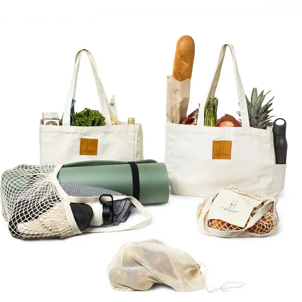 Reusable-Shopping-Tote-Set