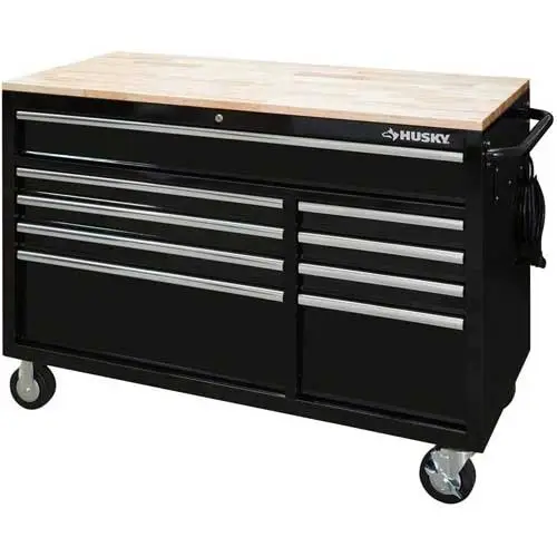 Husky-52-in.-10-Drawer-Mobile-Workbench