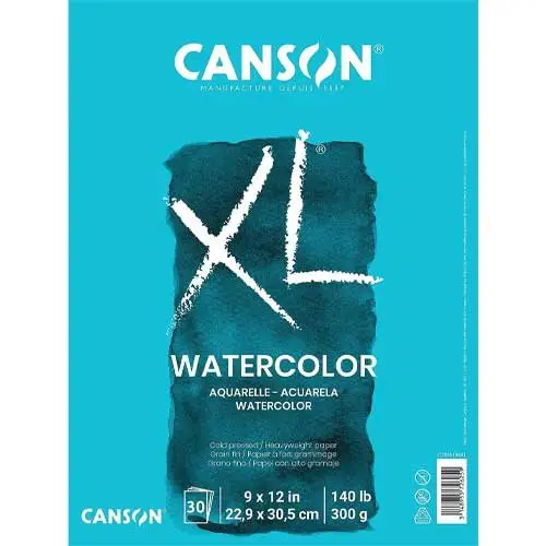 Canson-XL-Series-Watercolor-Paper-Pad