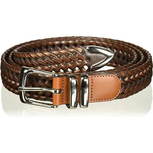 Perry-Ellis-Men's-Portfolio-Braided-Belt