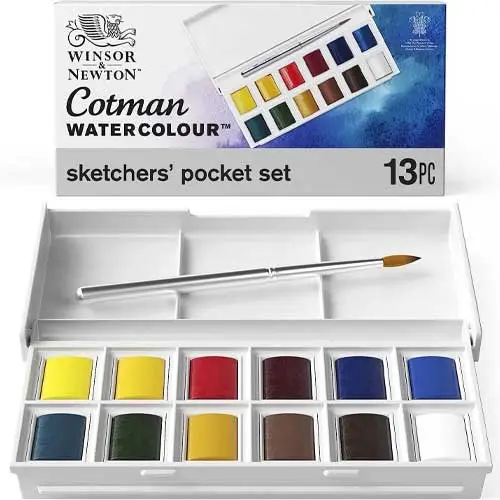 Winsor-&-Newton-Cotman-Water-Colour-Paint-Sketchers’-Pocket-Box