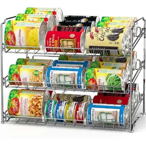 SimpleHouseware-Stackable-Can-Rack-Organizer