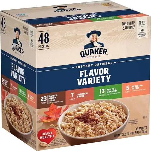 Quaker-Oats-Variety-Pack-Instant-Oatmeal