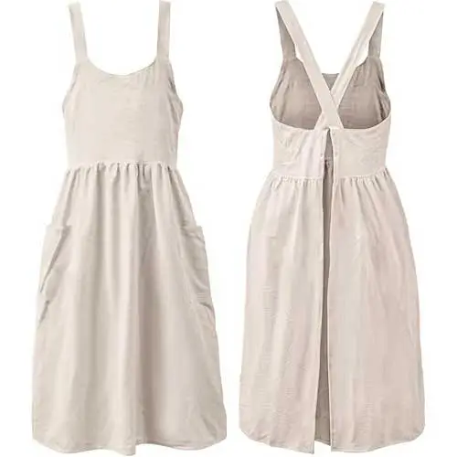Linen-Cross-Back-Apron