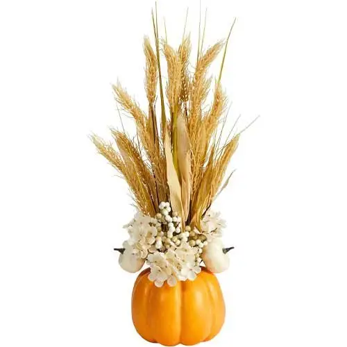 Nearly-Natural-21-Inch-Dried-Flower-Arrangement