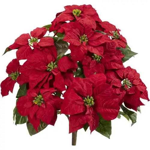 Nearly-Natural-Artificial-Poinsettia-Plant