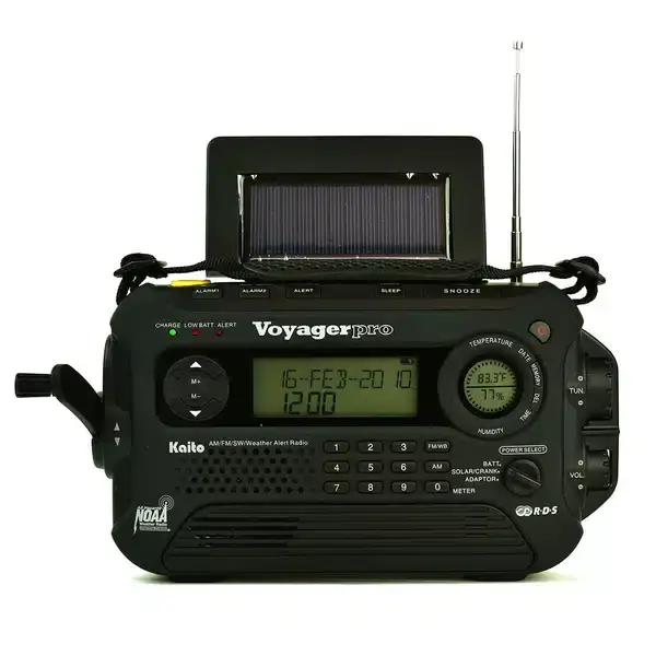 Hand-Crank Emergency Radio