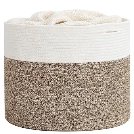 Goodpick Large Cotton Rope Basket