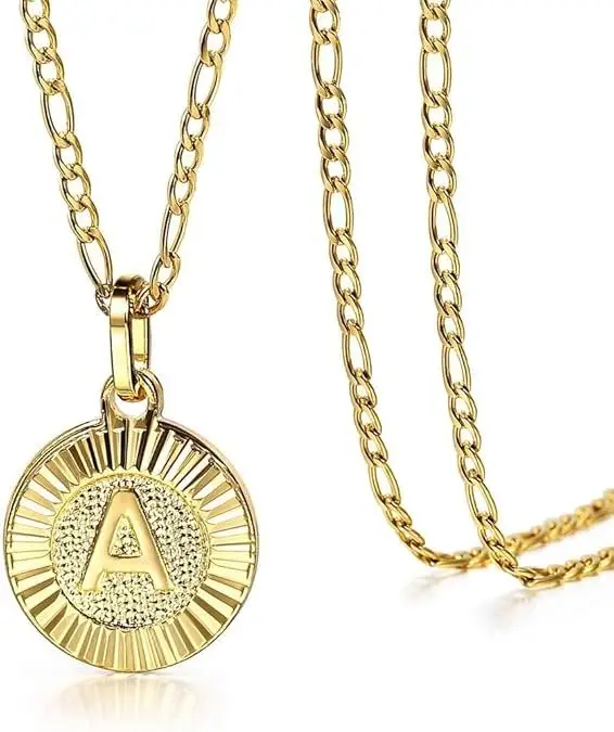 Trendsmax Initial Pendant Necklace