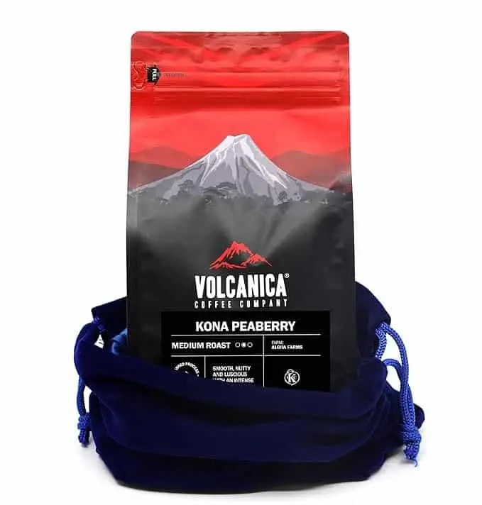 Volcanica Coffee 100% Kona Peaberry