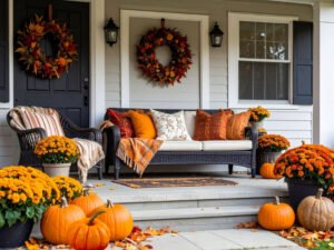 Autumn Home Tour Cozy Fall Decor, Lights & Pumpkin Style