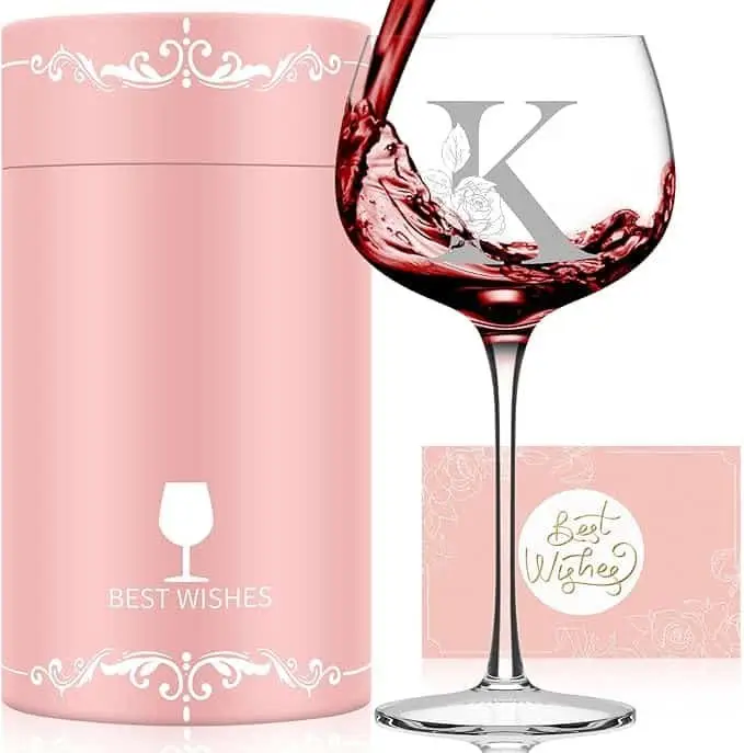 Astonlink Monogram Wine Glasses