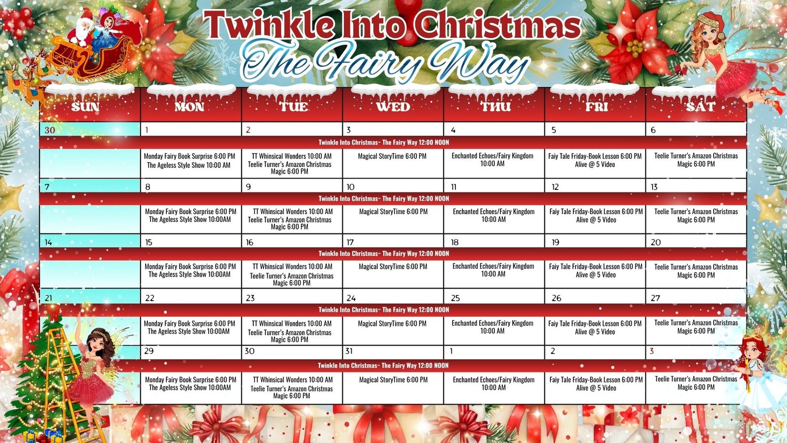 Christmas Calendar 2025