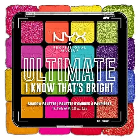 NYX Ultimate Eyeshadow Palette in Brights