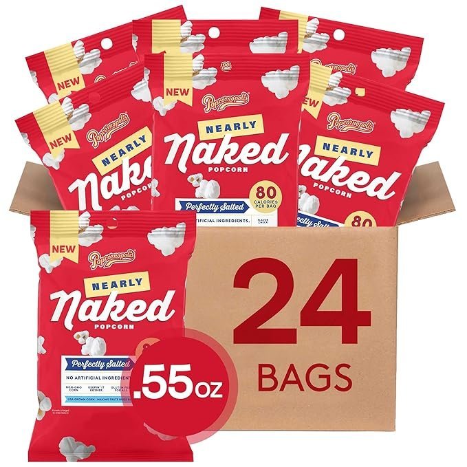Popcornopolis Nearly Naked Popcorn