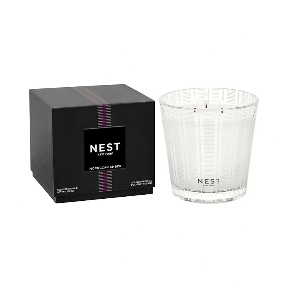 NEST New York Linen & Amber Amber Candle