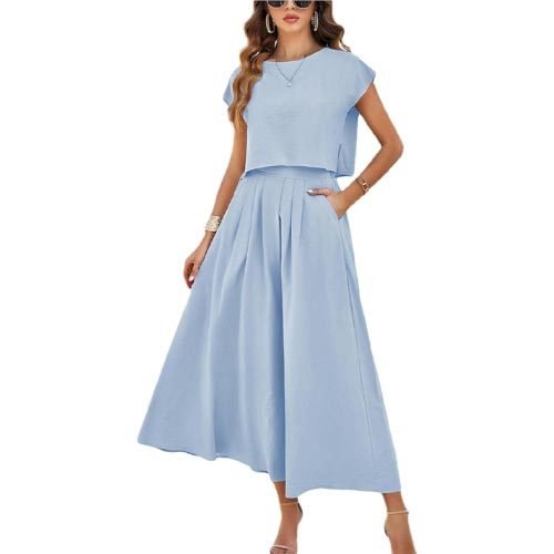 2025-Summer-Skirt-Sets-Women-2-Piece