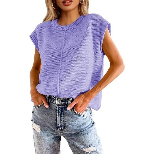 Casual-Crew-Neck-Loose-Fit-Knit-Lightweight-Sweater