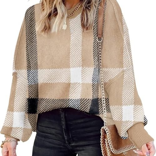 Crewneck Knit Top Pullover Sweater